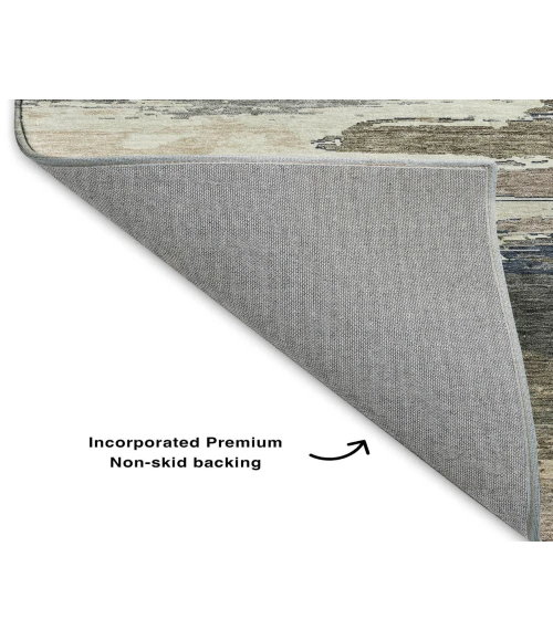 Dalyn Luxury Washable Trevi TV8 Black 3' x 5' Rug