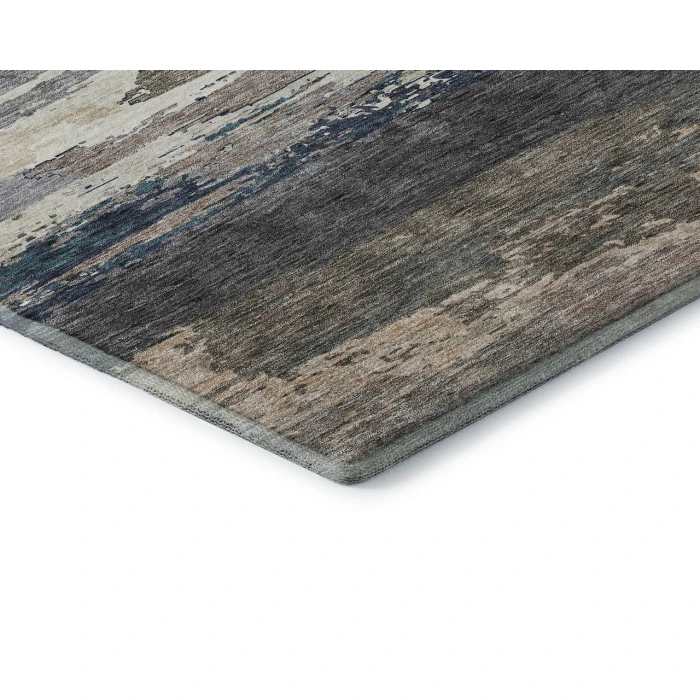 Dalyn Luxury Washable Trevi TV8 Black 5' x 7'6" Rug