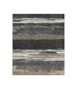 Dalyn Luxury Washable Trevi TV8 Black 3' x 5' Rug