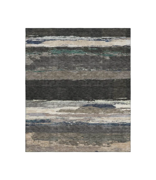 Dalyn Luxury Washable Trevi TV8 Black 3' x 5' Rug