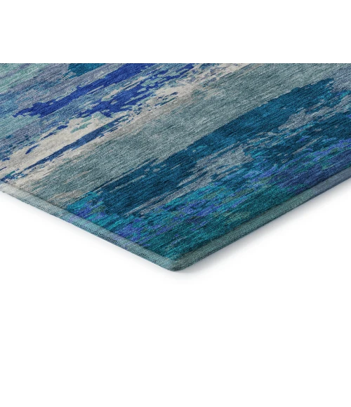 Dalyn Luxury Washable Trevi TV8 Blue 3' x 5' Rug