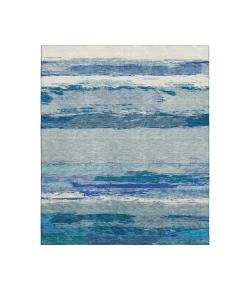Dalyn Luxury Washable Trevi TV8 Blue 3' x 5' Rug