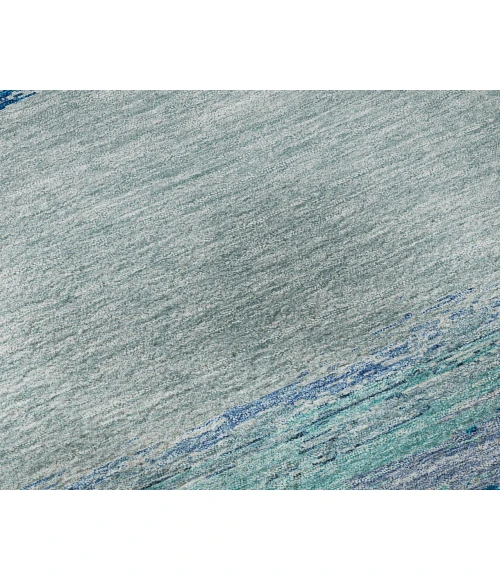 Dalyn Luxury Washable Trevi TV8 Blue 3' x 5' Rug