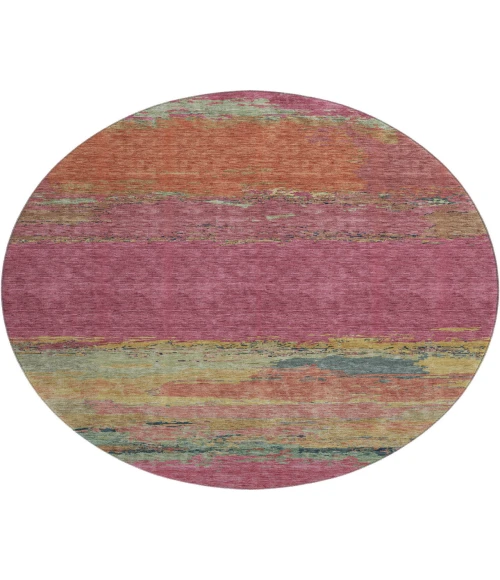 Dalyn Luxury Washable Trevi TV8 Blush 8' x 8' Round Rug