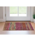 Dalyn Luxury Washable Trevi TV8 Blush 1'8" x 2'6" Rug