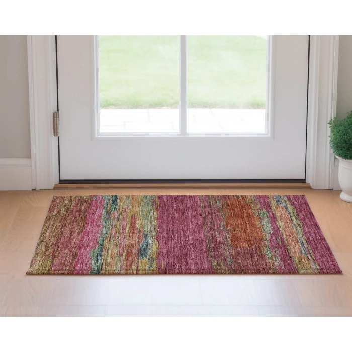 Dalyn Luxury Washable Trevi TV8 Blush 1'8" x 2'6" Rug