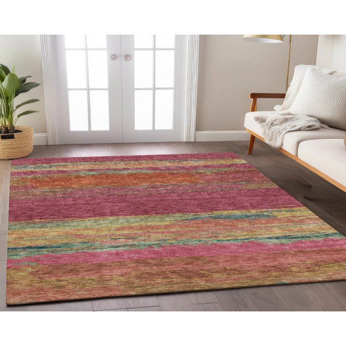 Dalyn Luxury Washable Trevi TV8 Blush 10' x 14' Rug
