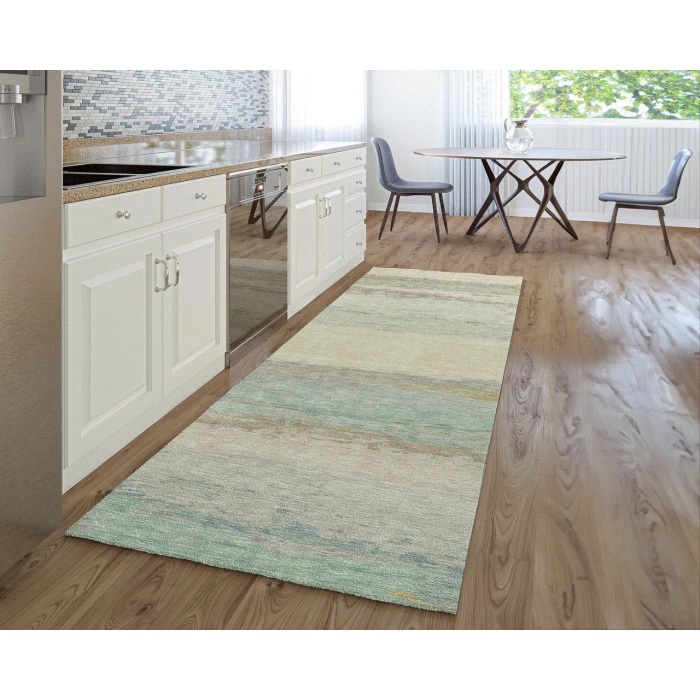 Dalyn Luxury Washable Trevi TV8 Ivory 2'3" x 7'6" Runner Rug
