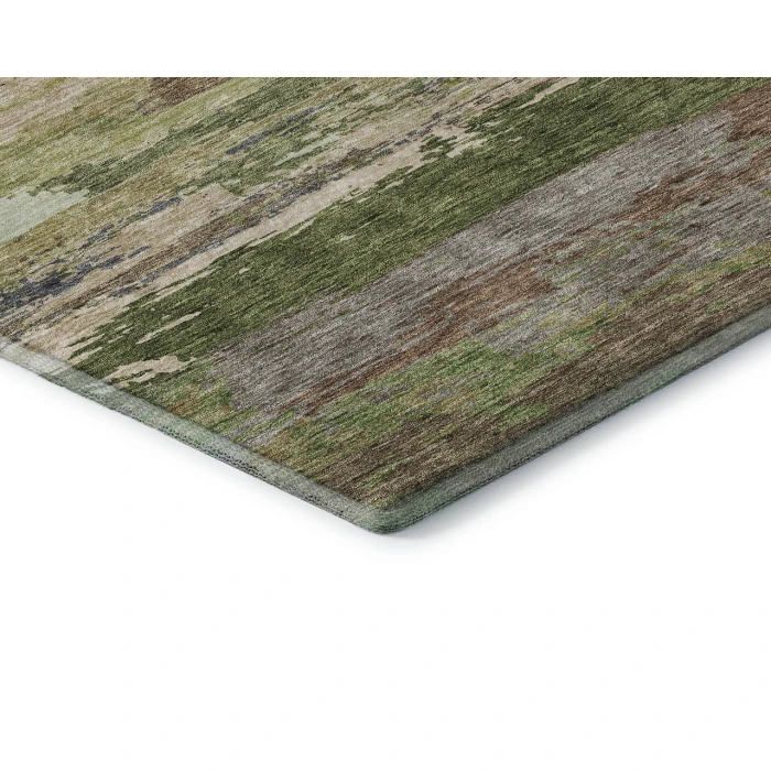 Dalyn Luxury Washable Trevi TV8 Olive 3' x 5' Rug