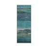 Dalyn Luxury Washable Trevi TV8 Teal 2'3" x 7'6" Runner Rug