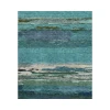 Dalyn Luxury Washable Trevi TV8 Teal 3' x 5' Rug