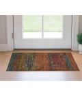 Dalyn Luxury Washable Trevi TV8 Terracotta 1'8" x 2'6" Rug