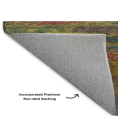 Dalyn Luxury Washable Trevi TV8 Terracotta 2'3" x 7'6" Runner Rug