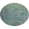Dalyn Luxury Washable Trevi TV9 Blue 8' x 8' Round Rug