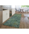 Dalyn Luxury Washable Trevi TV9 Blue 2'3" x 7'6" Runner Rug