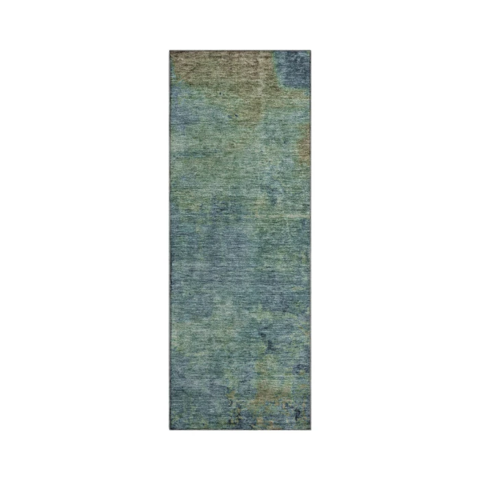 Dalyn Luxury Washable Trevi TV9 Blue 2'3" x 7'6" Runner Rug