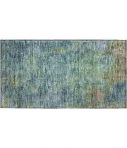 Dalyn Luxury Washable Trevi TV9 Blue 1'8" x 2'6" Rug