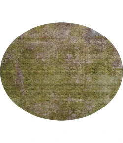 Dalyn Luxury Washable Trevi TV9 Green 8' x 8' Round Rug
