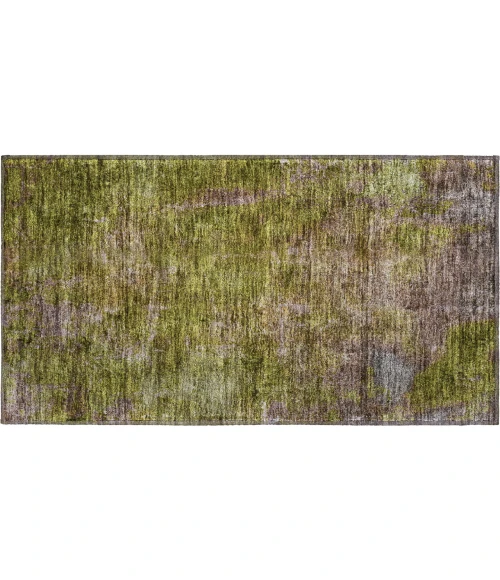 Dalyn Luxury Washable Trevi TV9 Green 1'8" x 2'6" Rug