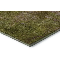 Dalyn Luxury Washable Trevi TV9 Green 2'3" x 7'6" Runner Rug