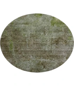 Dalyn Luxury Washable Trevi TV9 Mocha 8' x 8' Round Rug