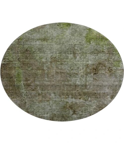 Dalyn Luxury Washable Trevi TV9 Mocha 8' x 8' Round Rug