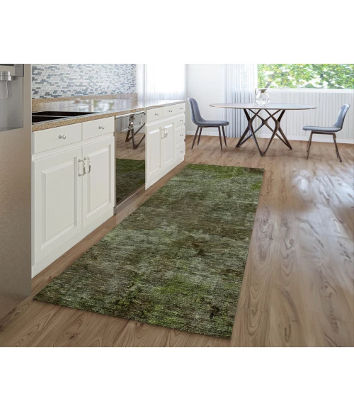 Dalyn Luxury Washable Trevi TV9 Mocha 2'3" x 7'6" Runner Rug