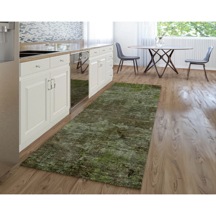 Dalyn Luxury Washable Trevi TV9 Mocha 2'3" x 7'6" Runner Rug