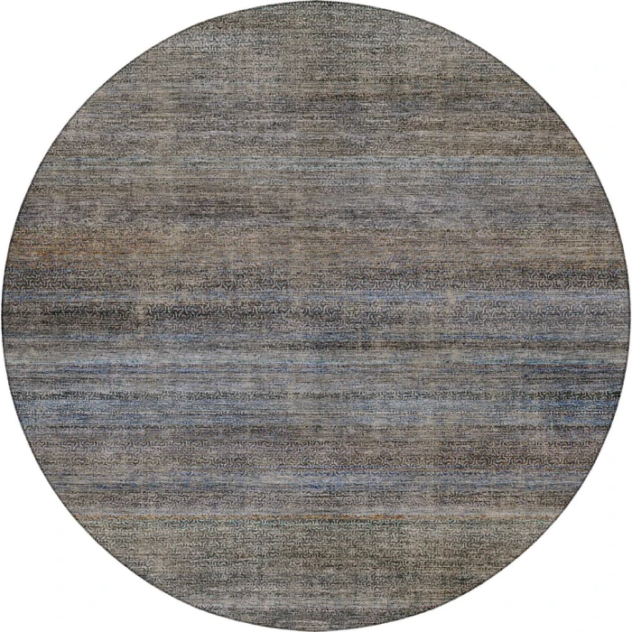 Dalyn Vico Blue VC1 8ft. x 8ft. Round Rug