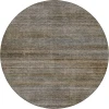 Dalyn Vico Brown VC1 8ft. x 8ft. Round Rug