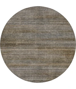 Dalyn Vico Brown VC1 8ft. x 8ft. Round Rug