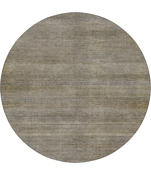 Dalyn Vico Brown VC2 8ft. x 8ft. Round Rug