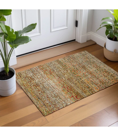 Dalyn Vico Brown VC3 1ft.8in. x 2ft.6in. Rect. Rug