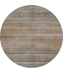 Dalyn Vico Brown VC4 8ft. x 8ft. Round Rug