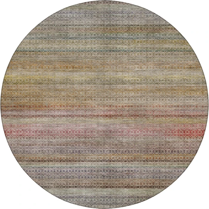 Dalyn Vico Multi VC4 8ft. x 8ft. Round Rug