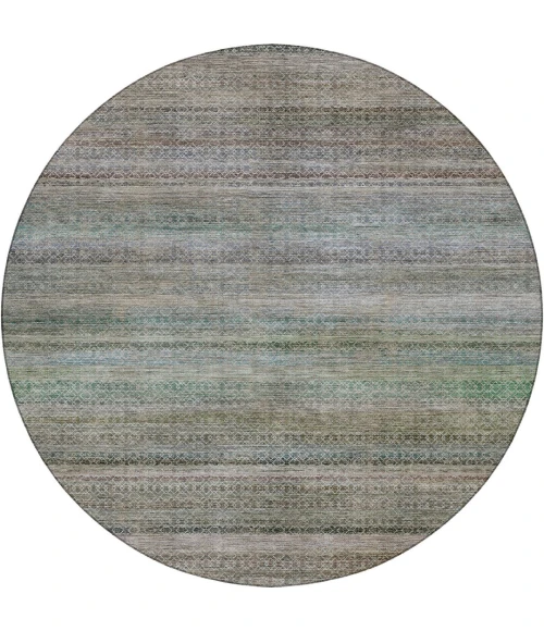 Dalyn Vico Blue VC4 8ft. x 8ft. Round Rug