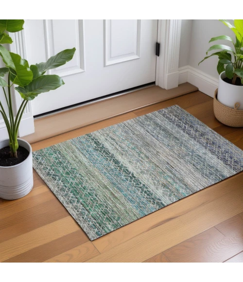 Dalyn Vico Blue VC4 1ft.8in. x 2ft.6in. Rect. Rug