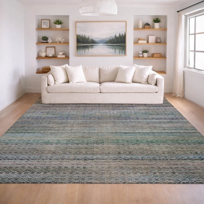 Dalyn Vico Blue VC4 6ft.6in. x 9ft.6in. Rect. Rug