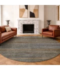 Dalyn Vico Blue VC5 8ft. x 8ft. Round Rug