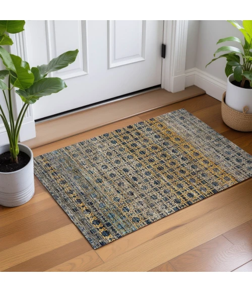Dalyn Vico Blue VC5 1ft.8in. x 2ft.6in. Rect. Rug