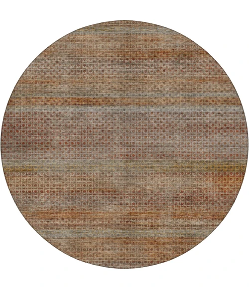Dalyn Vico Orange VC5 8ft. x 8ft. Round Rug
