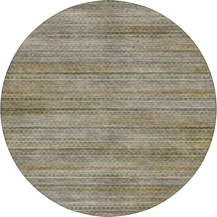 Dalyn Vico Green VC6 8ft. x 8ft. Round Rug