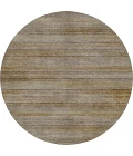 Dalyn Vico Brown VC6 8ft. x 8ft. Round Rug