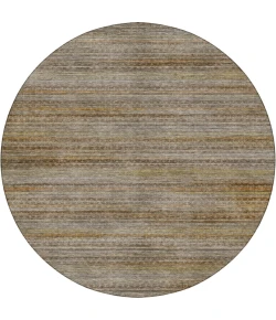 Dalyn Vico Brown VC6 8ft. x 8ft. Round Rug