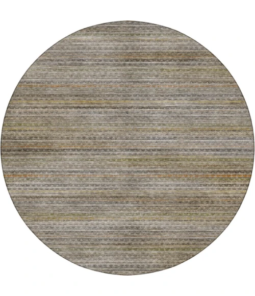 Dalyn Vico Gray VC6 8ft. x 8ft. Round Rug