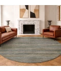 Dalyn Vico Teal VC6 8ft. x 8ft. Round Rug