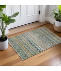 Dalyn Vico Teal VC6 1ft.8in. x 2ft.6in. Rect. Rug
