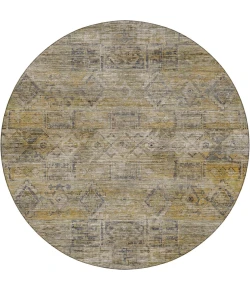 Dalyn Vico Gold VC7 8ft. x 8ft. Round Rug