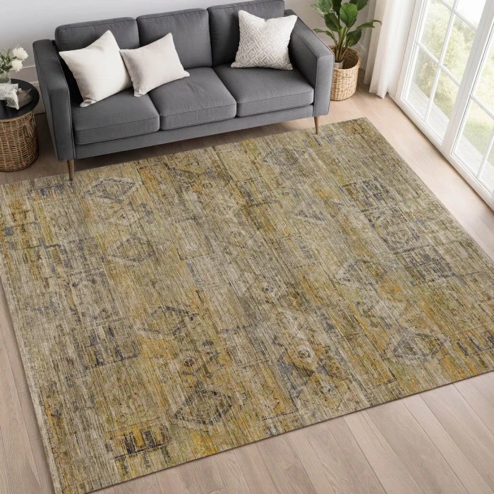 Dalyn Vico Gold VC7 6ft.6in. x 9ft.6in. Rect. Rug