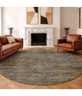 Dalyn Vico Gray VC7 8ft. x 8ft. Round Rug
